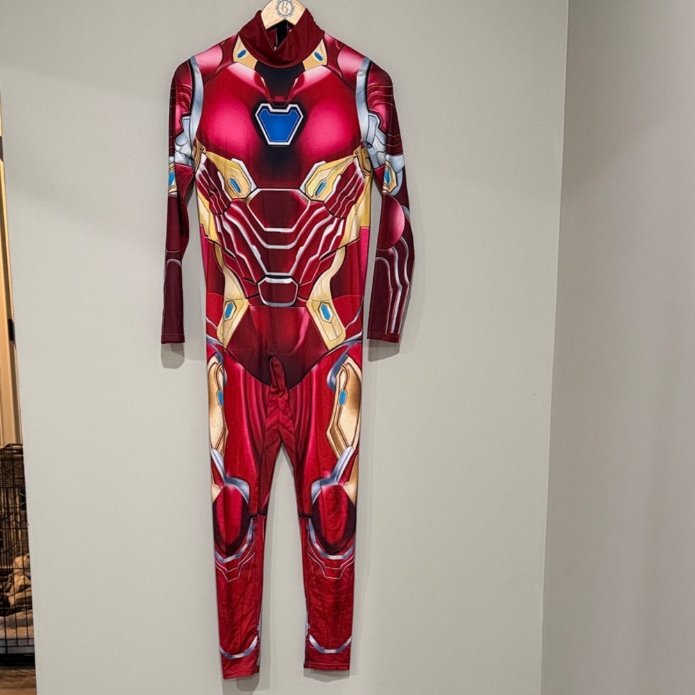 Unisex Iron Man Bodysuit Superhero Costume